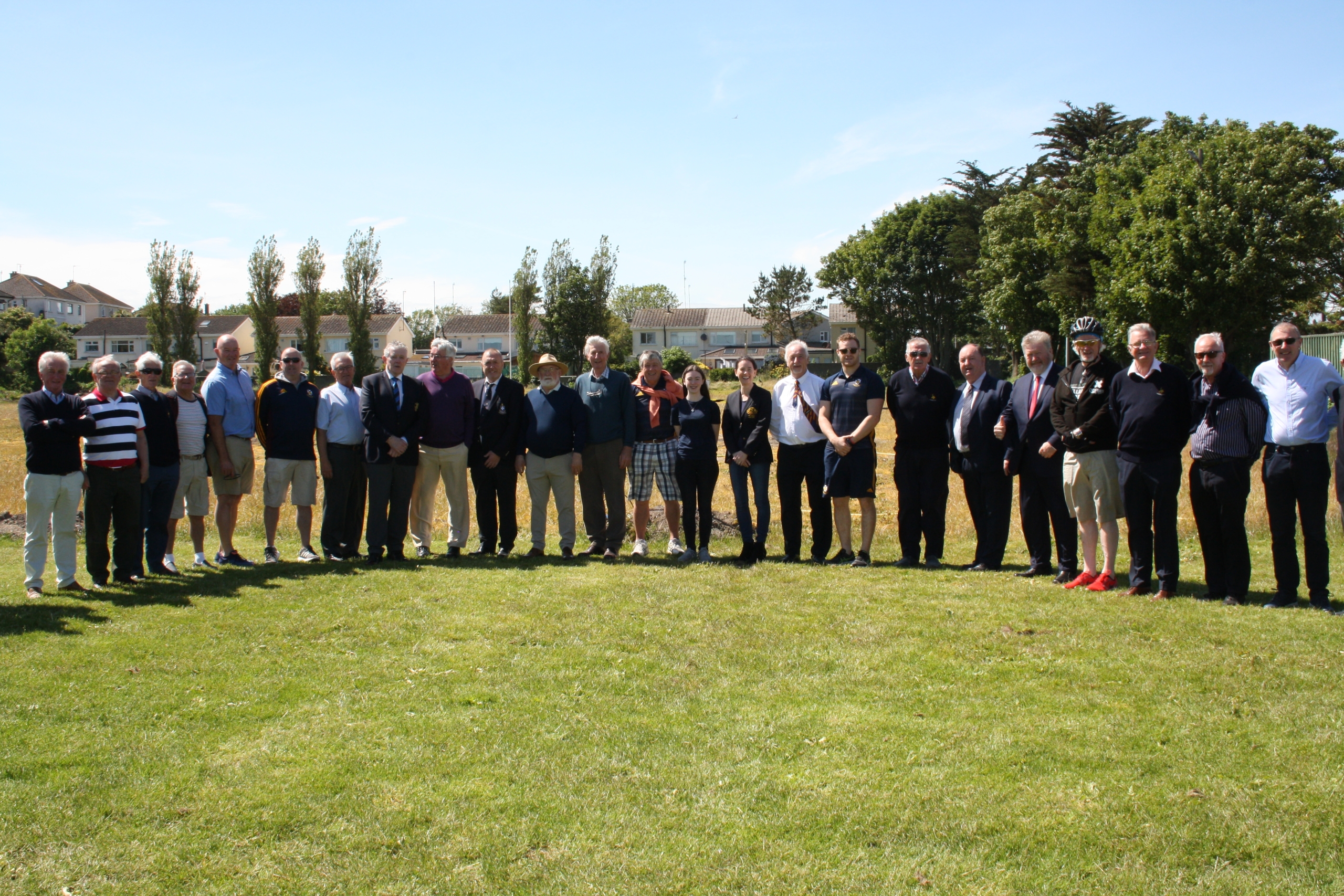 Turning the Sod on our new all-weather pitch