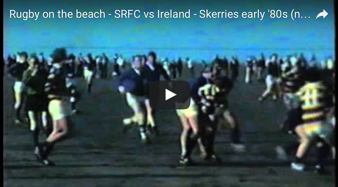 Beach Match – Skerries v Ireland – Early 1980’s
